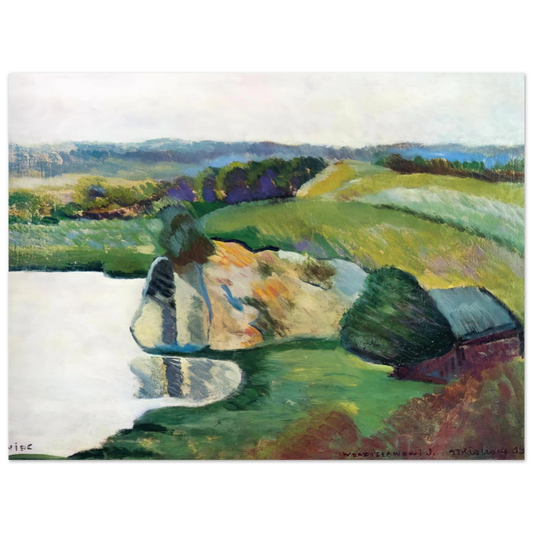 Tyniec by Moise Kisling (1912) – art poster