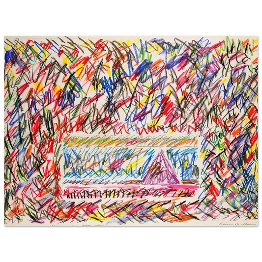 Coffee Thyme by Sam Gilliam – art poster
