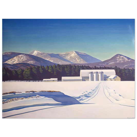 Road To Asgaard Adirondack by Rockwell Kent – art poster