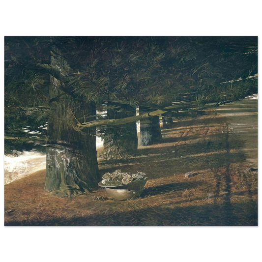 Pine Barren by Andrew Wyeth – art poster