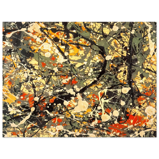 Number 8 Detail by Jackson Pollock – art poster