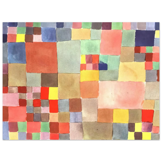 Flora On Sand by Paul Klee (1927) – art poster