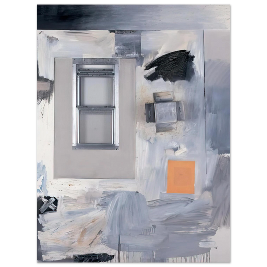 Trophy V For Jasper Johns by Robert Rauschenberg (1962) – art poster, view 2