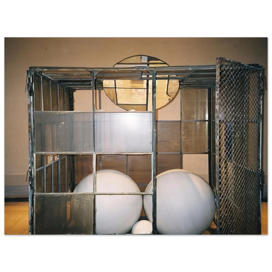 Cell 3 White Marble Spheres by Louise Bourgeois (1993) – art poster