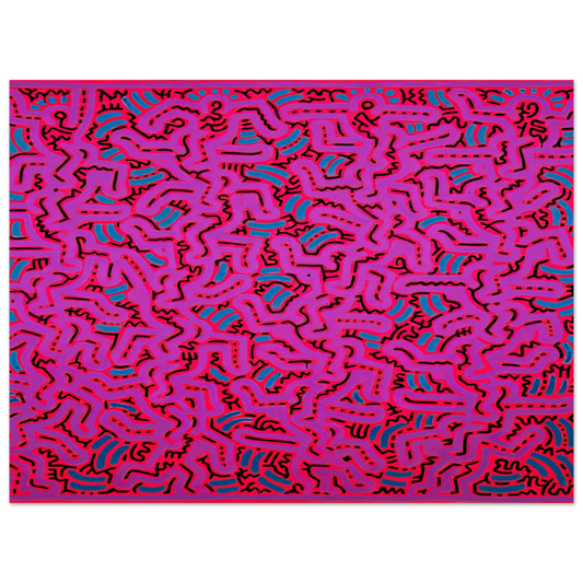 Untitled by Keith Haring (1984) – art poster