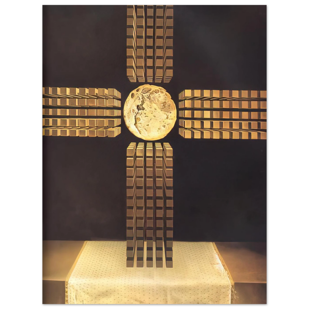 Nuclear Cross by Salvador Dali – art poster, view 2