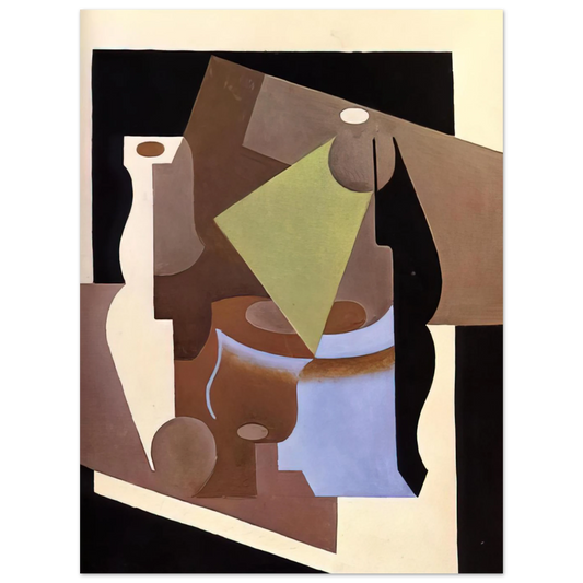 Still Life With Lamp by Juan Gris (1919) – art poster, view 2