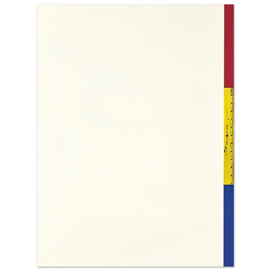 Untitled Ruler Ulae 56 by Jasper Johns – art poster