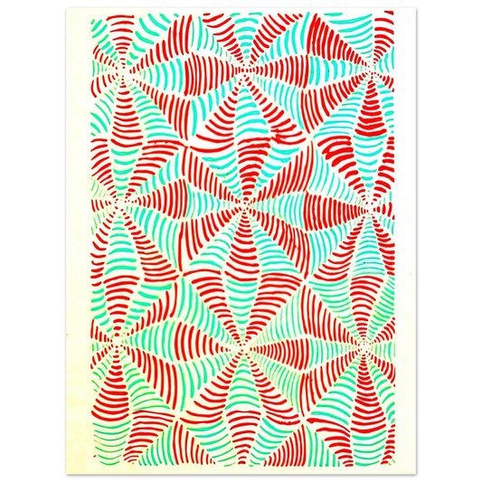 Composition 16 by Sonia Delaunay – art poster