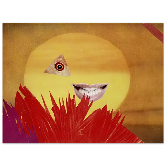 Little Sun by Hannah Hoch (1969) – art poster, view 2