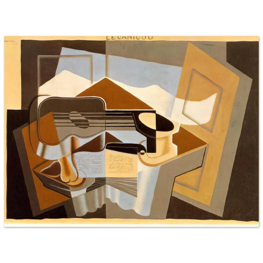 The Mountain Le Canigou by Juan Gris (1921) – art poster
