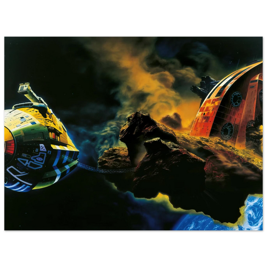 Untitled Artwork No. 4 by Chris Foss – art poster, view 2