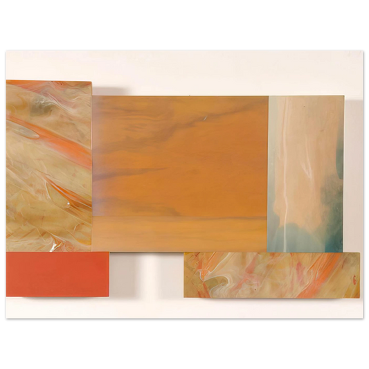 With Orange by Sam Gilliam – art poster
