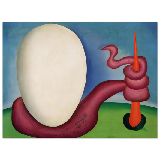 The Egg by Tarsila do Amaral – art poster