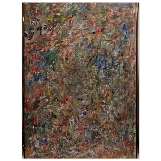 Abstraction by Milton Resnick (1963) – art poster