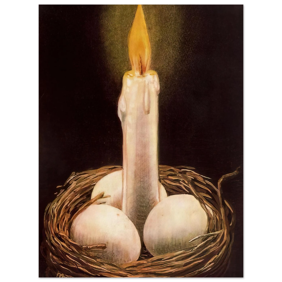 The Imaginative Faculty by René Magritte (1948) – art poster, view 2