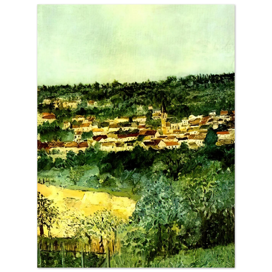 View Of Montmagny by Maurice Utrillo – art poster