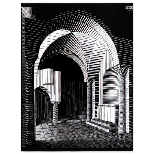 Porta Maria Dell Ospidale by M.C. Escher – art poster, view 2