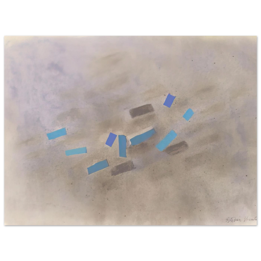 Numero 10 by Esteban Vicente (1983) – art poster, view 2