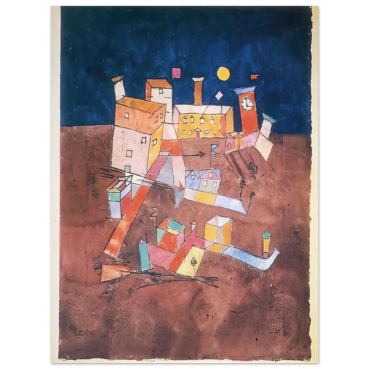 Part Of G by Paul Klee (1927) – art poster, view 2