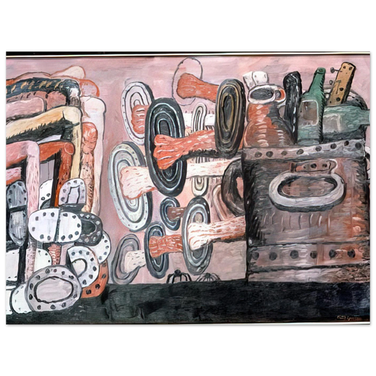 The Street by Philip Guston (1977) – art poster