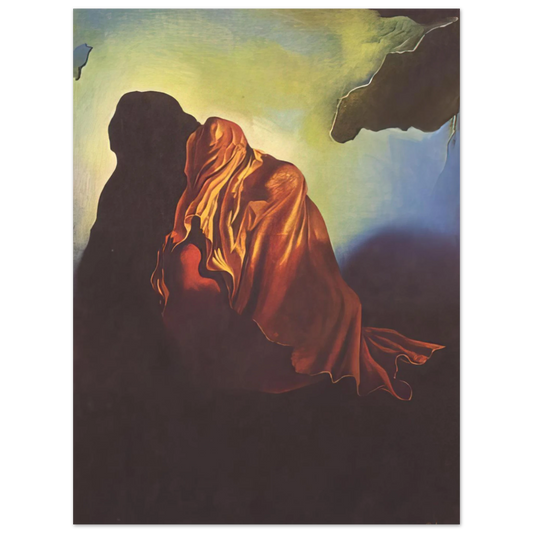 The Veiled Heart by Salvador Dali – art poster