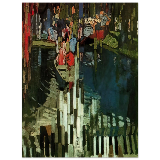 Piano Keys Lake by Frantisek Kupka – art poster, view 2