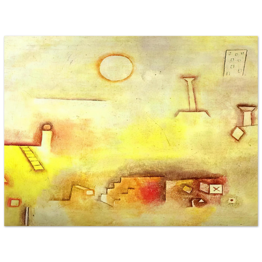 Reconstructing by Paul Klee (1926) – art poster, view 2