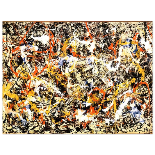 Convergence by Jackson Pollock (1952) – art poster