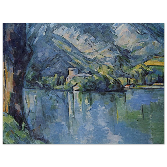 The Lac D'annecy by Paul Cézanne – art poster