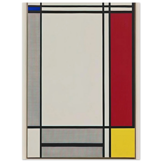 Non Objective I by Roy Lichtenstein (1964) – art poster, view 2