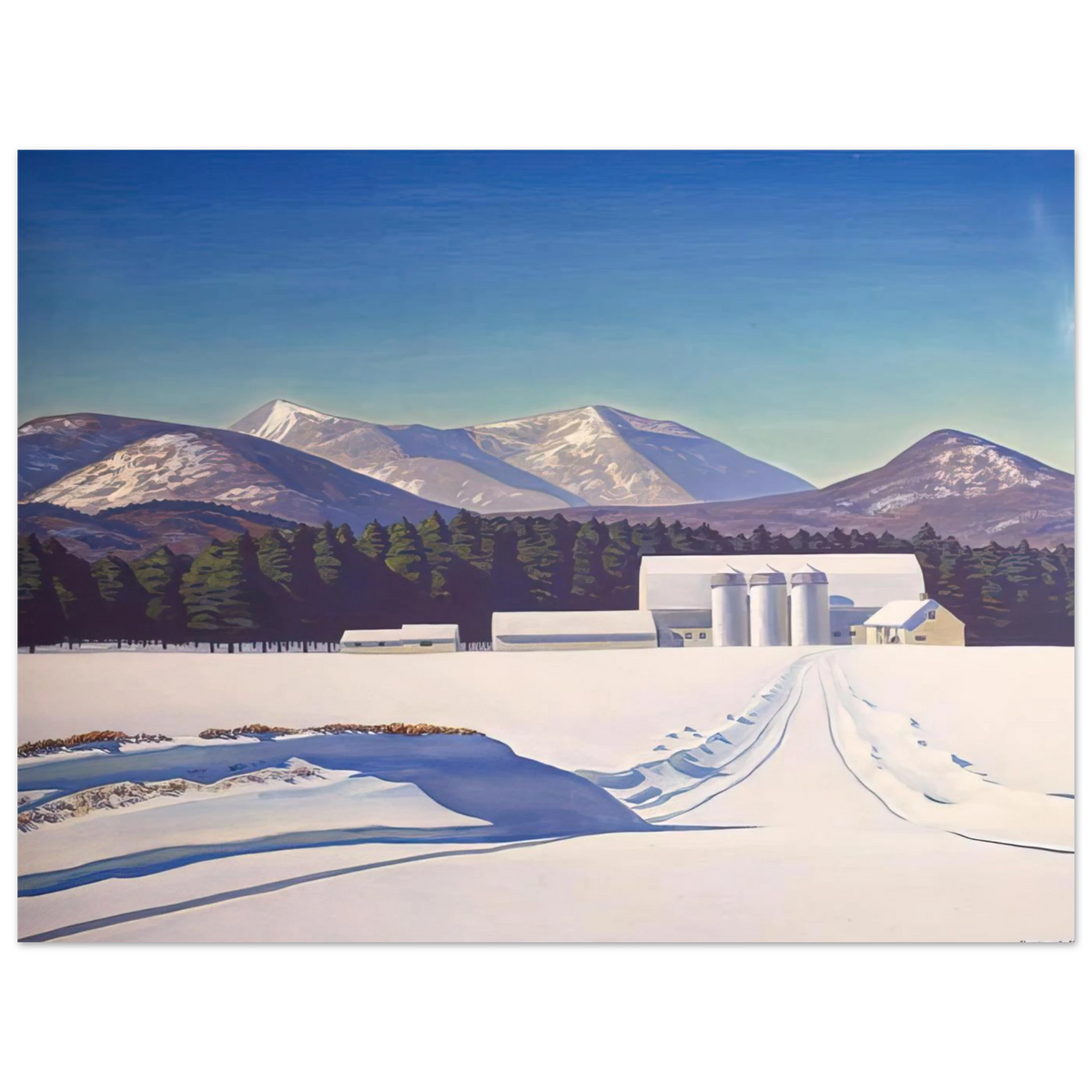 Road To Asgaard Adirondack by Rockwell Kent – art poster, view 2