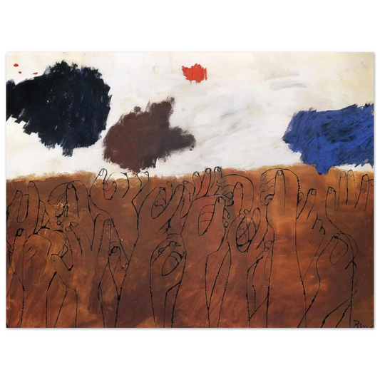 Untitled Artwork No. 1 by Ben Shahn – art poster