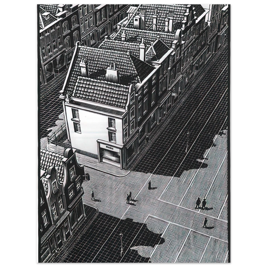 Delft by M.C. Escher – art poster