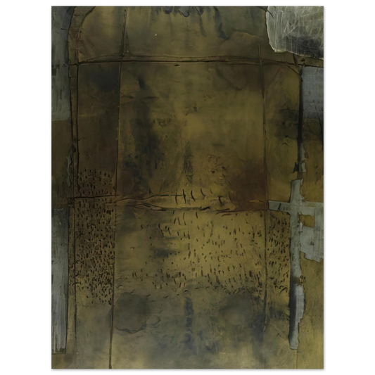 Grey Ochre by Antoni Tapies (1958) – art poster, view 2