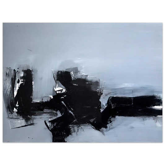 Untitled 2 by Luis Feito (1961) – art poster