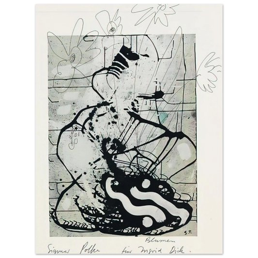 Blumen by Sigmar Polke (1985) – art poster