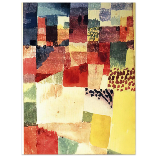 Hammamet by Paul Klee – art poster