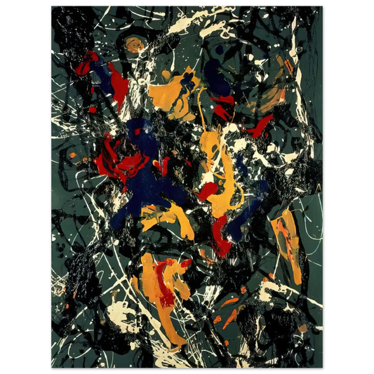 Number 3 by Jackson Pollock (1948) – art poster