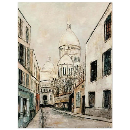 Sacre Coeur 1 by Maurice Utrillo – art poster
