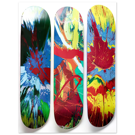 Supreme Skate Decks by Damien Hirst – art poster