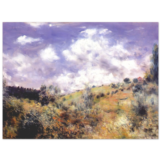 The Gust Of Wind by Pierre-Auguste Renoir – art poster