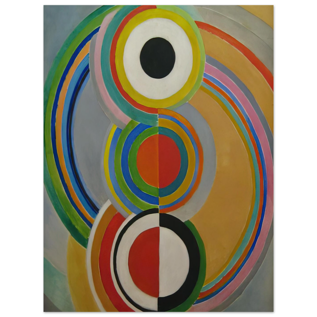 Rythme 1 by Sonia Delaunay – art poster