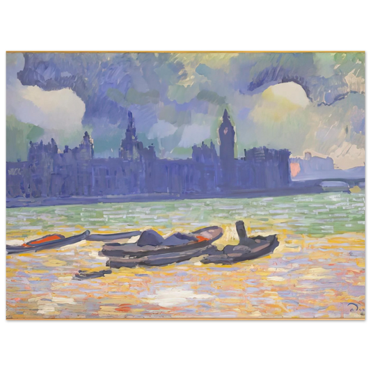 The Palace Of Westminster 0 by Andre Derain (1907) – art poster