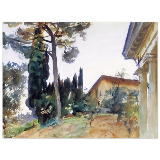 Corfu by John Singer Sargent – art poster