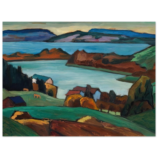 Staffelsee by Gabriele Munter (1934) – art poster, view 2