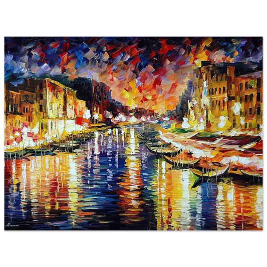 Scale 1200 by Leonid Afremov – art poster