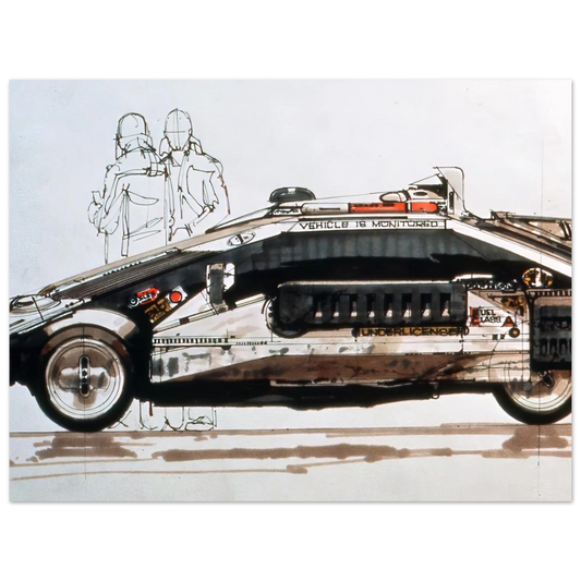 Blade-runner-design-067 by Syd Mead – art poster