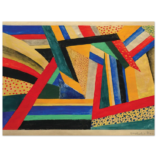 Lands by Laszlo Moholy-Nagy – art poster, view 2