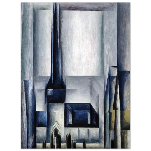 Gelmeroda III by Lyonel Feininger (1913) – art poster